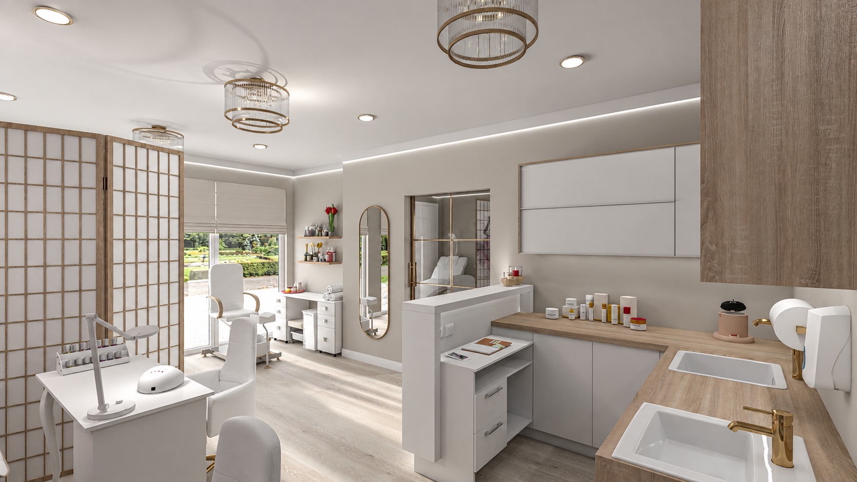 Salon beauty w Głogowie — wizualizacja 4