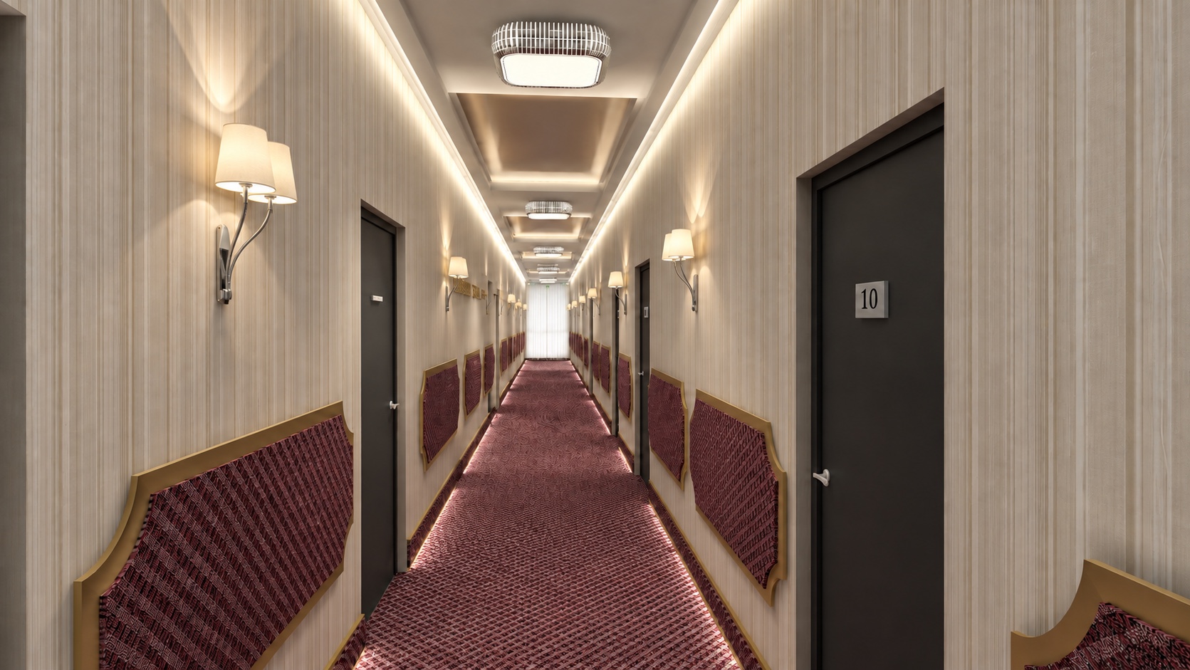 Hotel Avangarda — wizualizacja 3