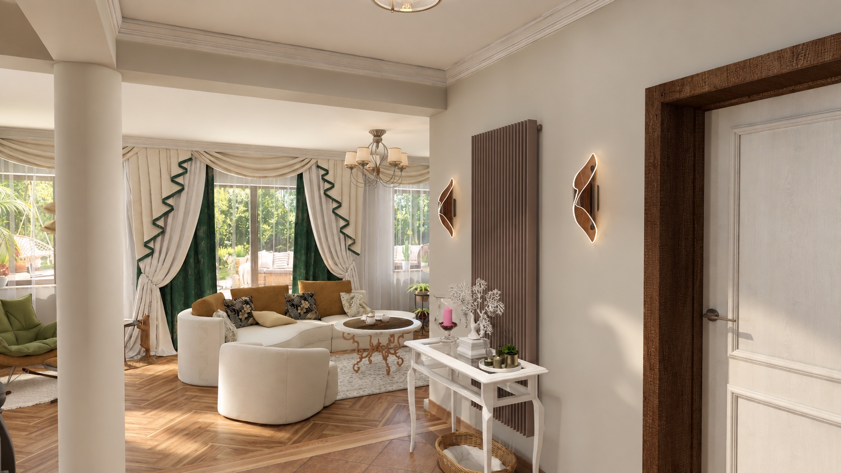 Salon w Siedlcach — wizualizacja 1